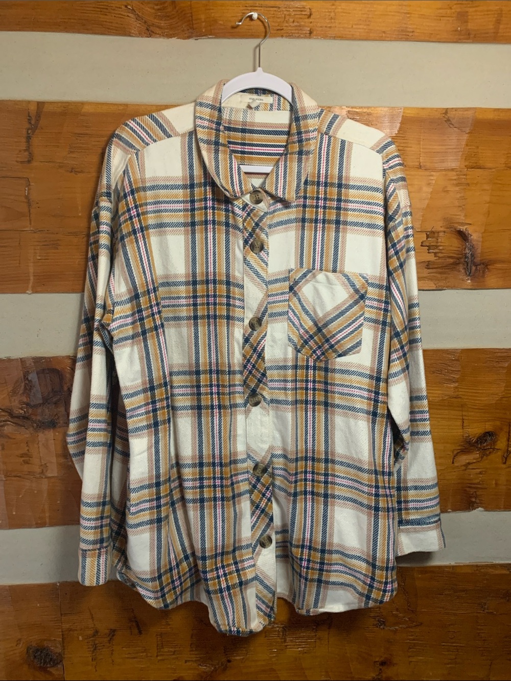 Maurices flannel shacket